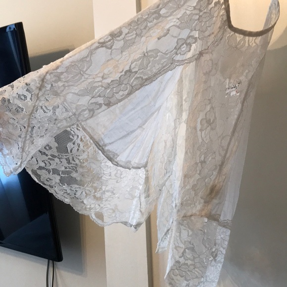 White Lacey Top - Picture 2 of 3